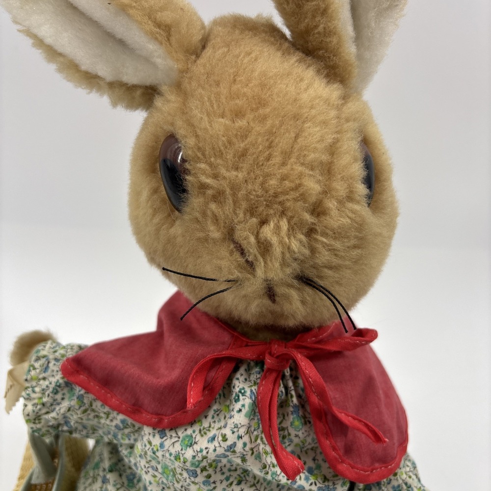 Eden Mrs Rabbit Peter Rabbit Beatrix Potter Bunny 15" Vintage Complete - Picture 9 of 9